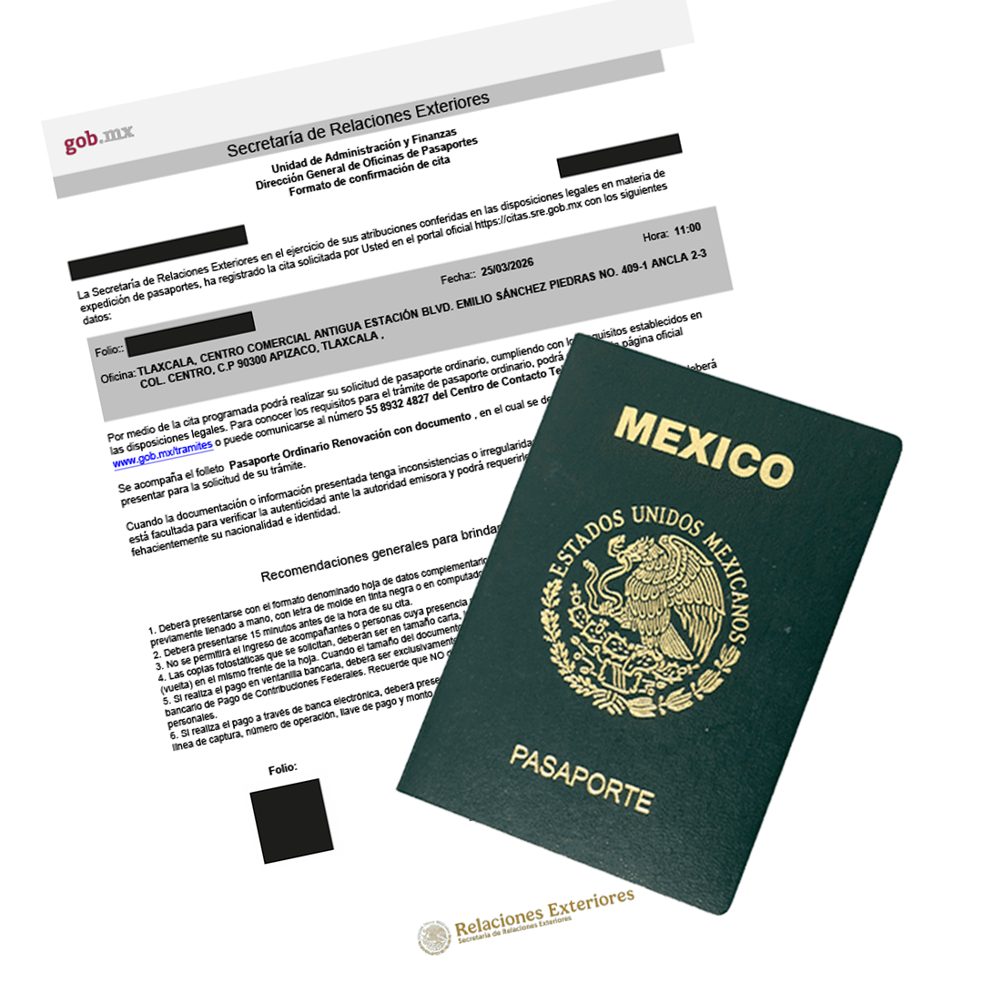 Pasaporte mexicano